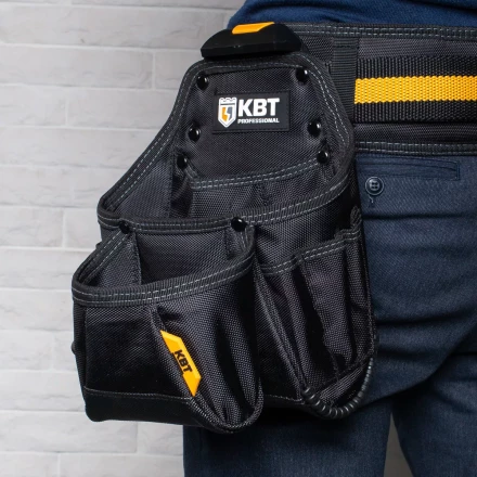 Быстросъемная поясная сумка модульного типа на клипсе с держателем для молотка КВТ СМ-01 (83135) купить в Ханты-Мансийске