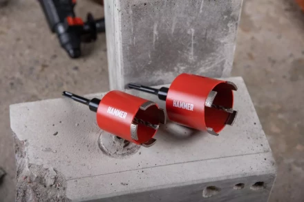 Коронка алмазная HAMMER Ф 68мм (242-503) купить в Ханты-Мансийске