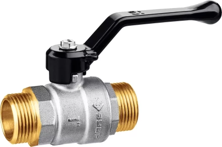 ЗУБР d 1, ручка-рычаг, папа-папа, полнопроходной шаровой кран (51326-1) купить в Ханты-Мансийске