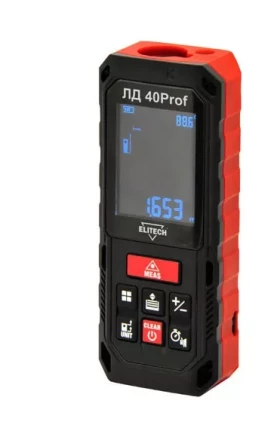 Дальномер лазерный ЛД 40 Prof Elitech купить в Ханты-Мансийске