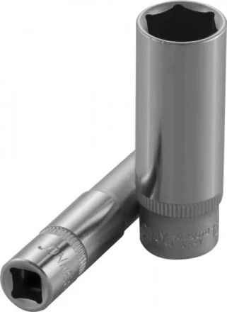 Головка торцевая шестигранная 1/4&quot;М7 глубокая  S04НD2107 Jonnesway 48003 купить в Ханты-Мансийске