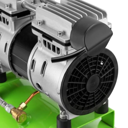 Компрессор безмаслянный малошумный Сибртех МБ 1100/24,1100 Вт, 24 л, 170 л/мин 58006 купить в Ханты-Мансийске