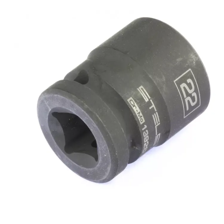 Головка ударная шестигранная 22 мм 1/2" CrMo  Stels 13926 купить в Ханты-Мансийске