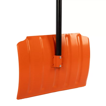 Лопата для уборки снега стальная Сибртех, 470х335х1335 мм, стальной черенок, Россия, 61656 купить в Ханты-Мансийске