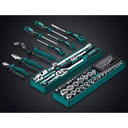 Универсальный набор инструмента в металлическом боксе, 99 предм. 27978-H99 купить в Ханты-Мансийске