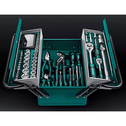Универсальный набор инструмента в металлическом боксе, 99 предм. 27978-H99 купить в Ханты-Мансийске