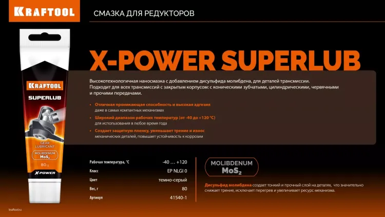 Superlub смазка для редукторов 41540-1 купить в Ханты-Мансийске