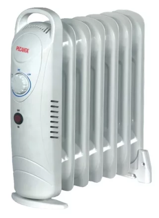 Маслянный радиатор обогреватель электрический Ресанта ОММ-7Н купить в Ханты-Мансийске