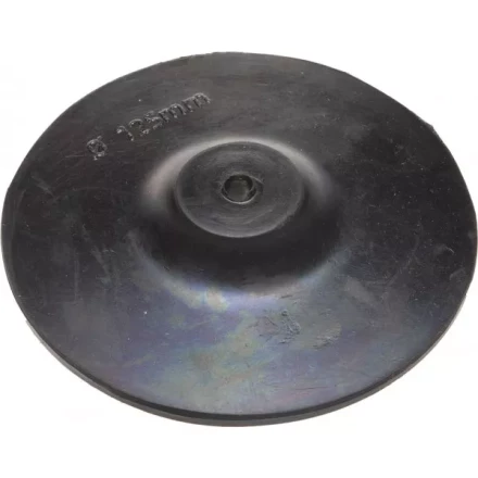 Тарелка опорная ТЕВТОН резиновая с шестигранным хвостовиком, для дрели, 125мм 3579-125 купить в Ханты-Мансийске