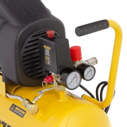 Компрессор воздушный DLC1300/24 безмасляный 1.3 кВт, 24 литра, 206 л/мин Denzel 58171 купить в Ханты-Мансийске