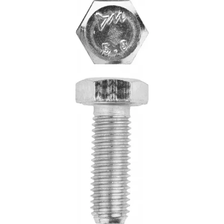 Болт ЗУБР &quot;МАСТЕР&quot; с шестигранной головкой, ГОСТ 7798-70, класс прочности 5.8, оцинкованный, M12x30мм, 5кг 303080-12-030 купить в Ханты-Мансийске