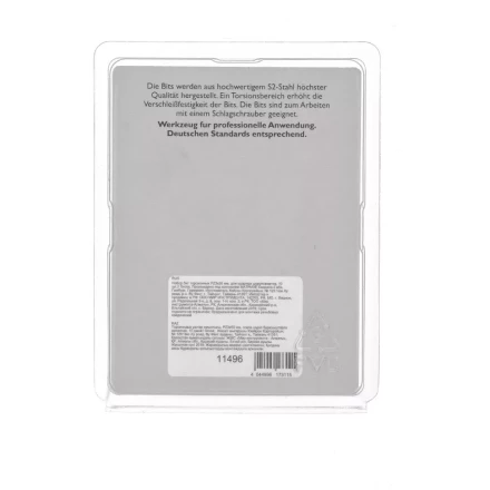Набор бит торсионных PZ3x50 мм для ударных шуруповертов 10 шт. Gross 11496 купить в Ханты-Мансийске