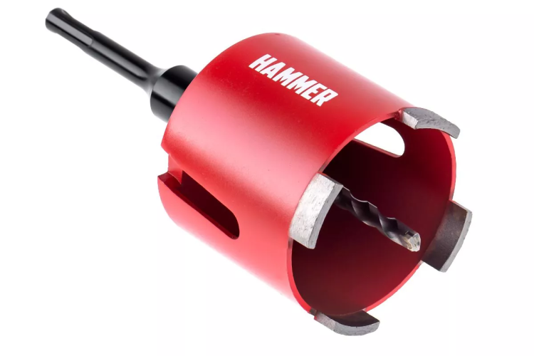Коронка алмазная HAMMER Ф82мм (242-504) купить в Ханты-Мансийске