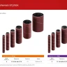 ЗУБР набор 6 шт: 13, 19, 26, 38, 51, 76 мм, высота 115 мм, Р120, втулки шлифовальные для станка СШО-500 МАСТЕР (35649-H6-120) купить в Ханты-Мансийске