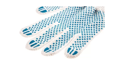 Перчатки ХБ 5 нитей с ПВХ HAMMER 230-031 купить в Ханты-Мансийске