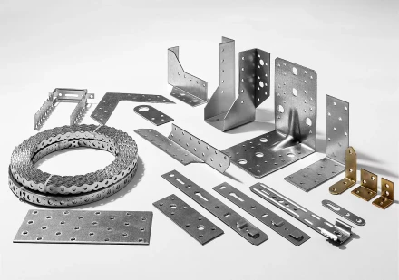 ЗУБР УМ-2.0, 25 x 25 x 17 x 2 мм, желтый цинк, узкий мебельный уголок (31031-25) купить в Ханты-Мансийске