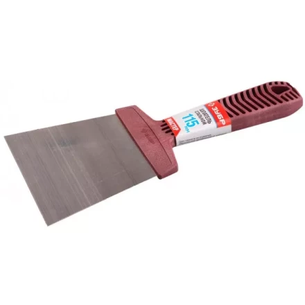 Шпатель ЗУБР &quot;МАСТЕР&quot; стальной c пластмассовой ручкой, 115мм 10051-115 купить в Ханты-Мансийске