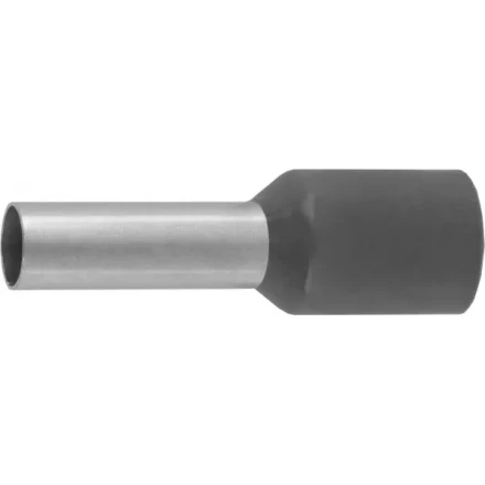 Наконечник СВЕТОЗАР штыревой, изолированный, для многожильного кабеля, серый, 4,0 мм2, 10шт 49400-40 купить в Ханты-Мансийске