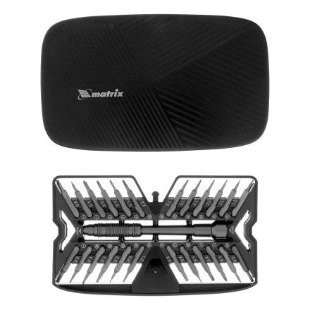 Набор для точных работ 26 в 1 Matrix, универсальный, сталь CrV 13567 купить в Ханты-Мансийске