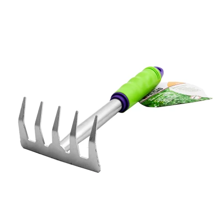 Грабли 5-зубые, 115x280 мм, обрез. рукоятка, может использ. в сборе с ручкой 63016, 63017 Palisad 630038 купить в Ханты-Мансийске