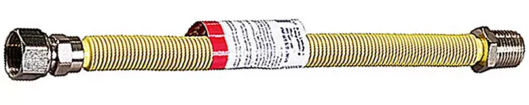 Подводка-сильфон ЗУБР для газа, растяжная, нержавеющая сталь, г/ш 1/2" - 0,5-1м 51007-G/S-050-100 купить в Ханты-Мансийске