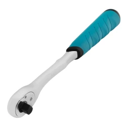 Ключ-трещотка 3/8" Gross 14054, CrV, 90 зубьев, усиленный, хром