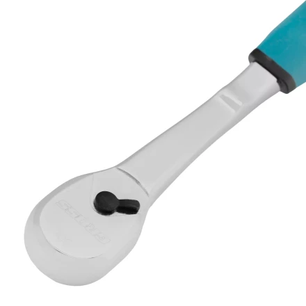 Ключ-трещотка 3/8&quot; Gross 14054, CrV, 90 зубьев, усиленный, хром купить в Ханты-Мансийске