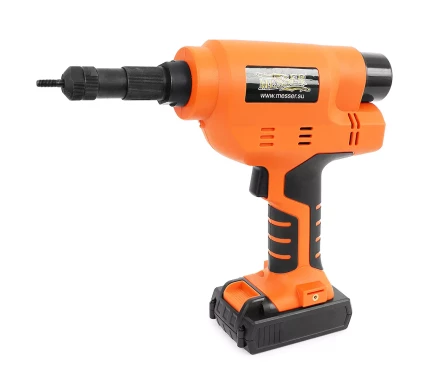 Аккумуляторный резьбовой заклепочник MESSER M2000 (М6) с двумя Li-Ion аккумуляторами купить в Ханты-Мансийске