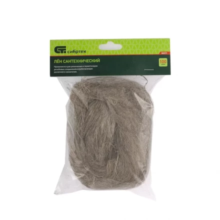 Лен сантехнический 100 г Сибртех 88899 купить в Ханты-Мансийске