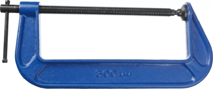 Струбцина  ЗУБР &quot;ПРОФЕССИОНАЛ&quot; тип &quot;G&quot;, корпус - ковкий чугун. 300мм 32245-300_z01 купить в Ханты-Мансийске