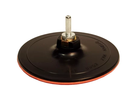 Тарелка опорная Ф 150 мм М14 для УШМ липучая основа жесткая адаптер 51546 купить в Ханты-Мансийске