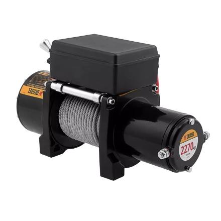 Лебедка автомобильная электрическая Denzel 52022 LB-2200, 2.2 т, 3.3 кВт, 12 В купить в Ханты-Мансийске