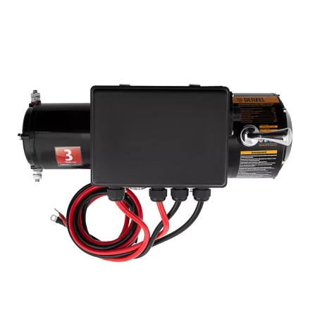 Лебедка автомобильная электрическая Denzel 52022 LB-2200, 2.2 т, 3.3 кВт, 12 В купить в Ханты-Мансийске