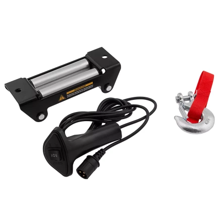 Лебедка автомобильная электрическая Denzel 52022 LB-2200, 2.2 т, 3.3 кВт, 12 В купить в Ханты-Мансийске