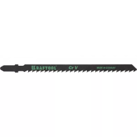 Полотна KRAFTOOL, T344D, для эл/лобзика, Cr-V, по дереву, ДВП, ДСП, быстрый рез, EU-хвост., шаг 4мм, 110мм, 2шт 159522-4