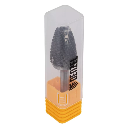 Борфреза по металлу твердосплавная Denzel, параболическая, тип-F, 16 мм 72046 купить в Ханты-Мансийске