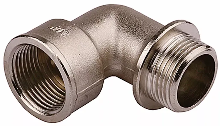 Уголок GENERAL FITTINGS никелированная латунь, г/ш, 1/2" 51071-G/S-1/2 купить в Ханты-Мансийске
