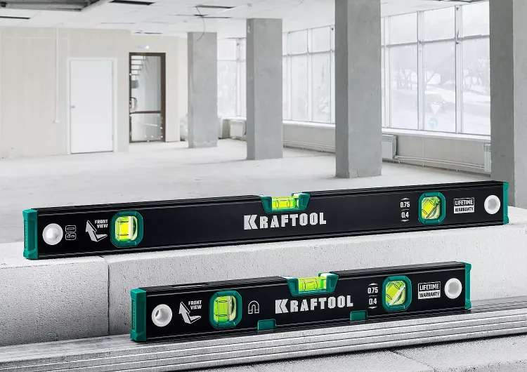 Профессиональный уровень с зеркальным глазком KRAFTOOL 34781-120 купить в Ханты-Мансийске