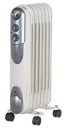 Маслянный радиатор обогреватель электрический Ресанта ОМПТ-7Н купить в Ханты-Мансийске