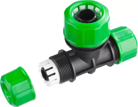 Тройник цанговый (шланг-шланг-шланг), РОСТОК 426370, 1/2&quot; х 1/2&quot; х 3/4&quot; 426370 купить в Ханты-Мансийске