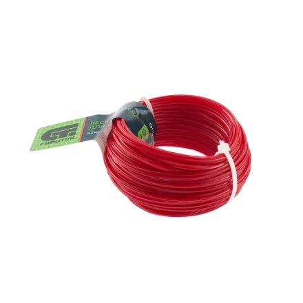 Леска для триммера звезда, 2.0 мм х 15 м, Россия Сибртех 961715 купить в Ханты-Мансийске