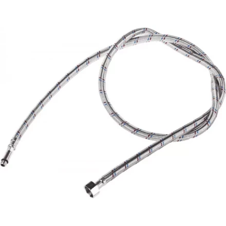 Подводка гибкая STAYER для воды, к смесителям, оплетка из нержавеющей стали, удлиненная, г/ш 1/2&quot;-1,5м 51017-150 купить в Ханты-Мансийске