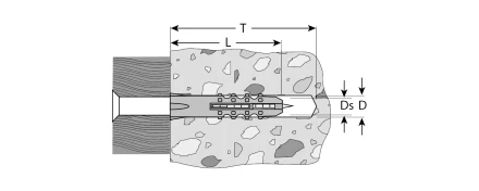 Дюбели распорные промфасовка серия МАСТЕР купить в Ханты-Мансийске