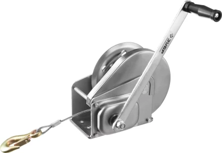 Лебедка ручная барабанная ЗУБР &quot;ПРОФЕССИОНАЛ&quot;, подъемная, тросовая, 0,9т, 8м 43117-0.9 купить в Ханты-Мансийске