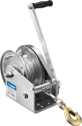 Лебедка ручная барабанная ЗУБР &quot;ПРОФЕССИОНАЛ&quot;, подъемная, тросовая, 0,9т, 8м 43117-0.9 купить в Ханты-Мансийске