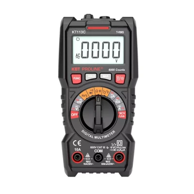 Мультиметр цифровой КВТ KT 113С с True RMS (91918)