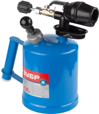 ЗУБР. Лампа паяльная САМОТЛОР СМ-20, с чугунным эжектором, 2,0 л 40650-2.0_z01 купить в Ханты-Мансийске