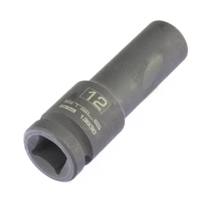 Головка ударная удлиненная шестигранная 12 мм 1/2&quot; CrMo Stels 13936 купить в Ханты-Мансийске