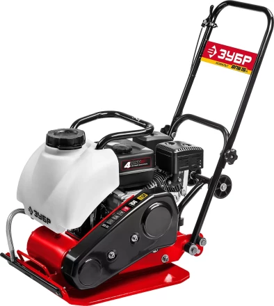 ЗУБР 15 кН, 80 кг, бензиновая виброплита (ВПБ-15 А) купить в Ханты-Мансийске