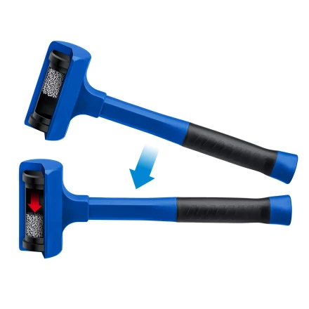 ЗУБР БМО, 57 мм, 1350 г, безынерционный молоток, Профессионал (2049-1350) купить в Ханты-Мансийске